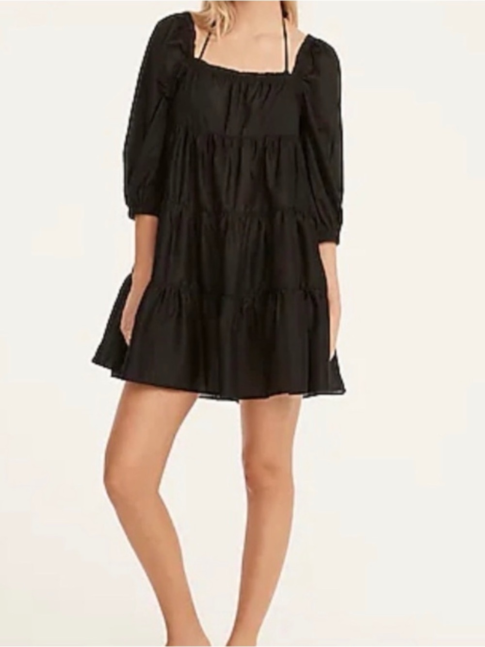 NWT J Crew Cotton Voile Beach Dress L